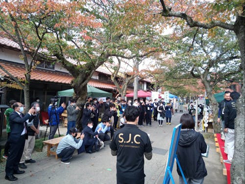 地域のイベントでは実行部隊として即戦力に。イベントを超える度に、地域との関係性が培われていきます。