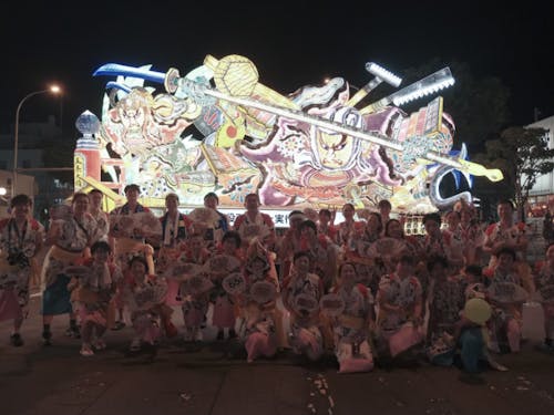 跳人交流会のようすです!みんなで参加するとより楽しいです!