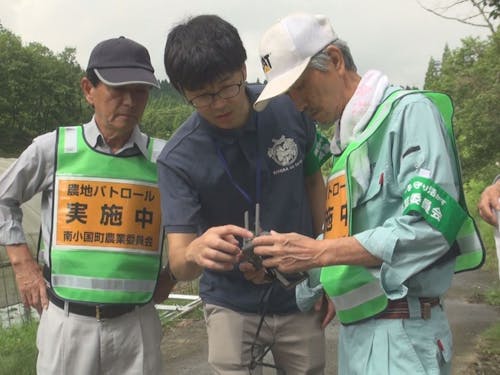 農業委員会や集落支援員との作業