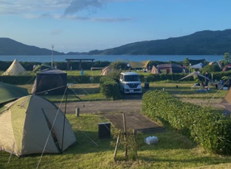 キャンプ場はテントサイトとオートサイトの２種