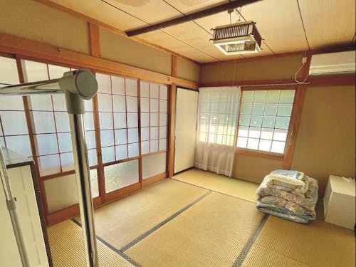 シェアハウスの個人部屋 ※布団一式用意あり