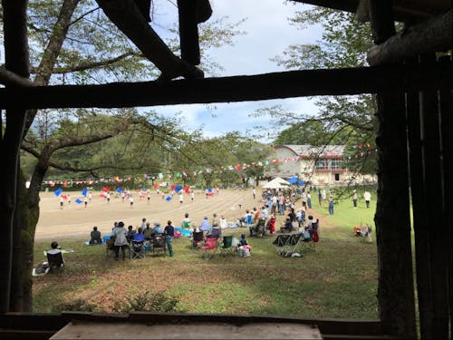 自然の中でののびのび子育ても特長のひとつ!