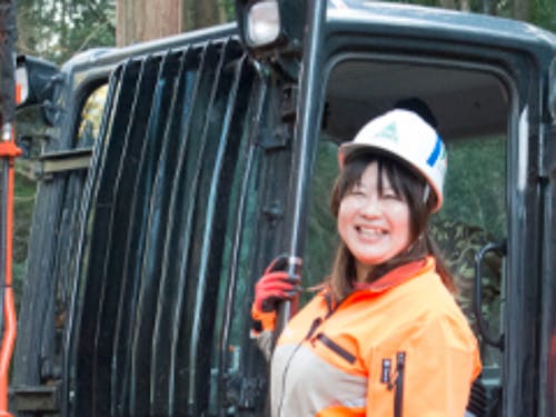 林業やってみたいひと、大募集。女性も歓迎!