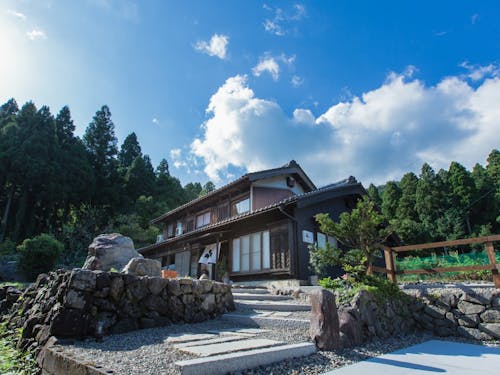 上平寺城下にある　戦国最強の宿「うむ」