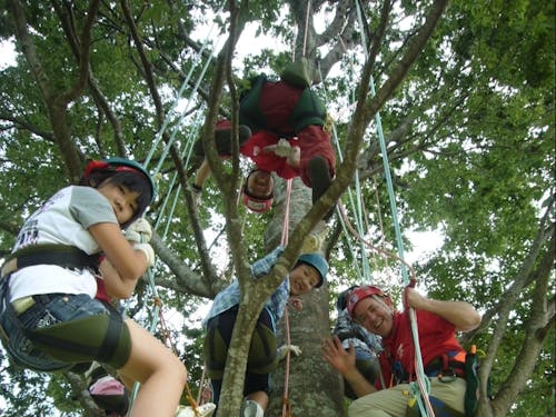 クライミング風景