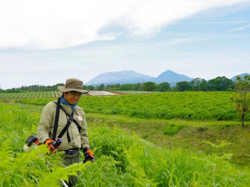 活動例①千布さん:草原や湿地などの自然保全活動
