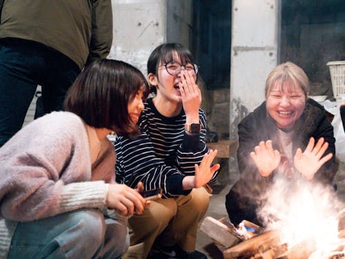 長期滞在に来た方の様子