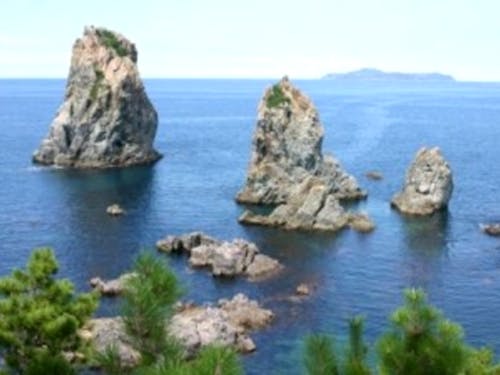 海の美術館とも言われる青海島