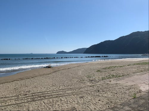 海がキレイな舞鶴 今の時期は中心市街地から20分の神崎ビーチで朝スイム