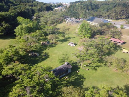 町外からの家族に人気の町営キャンプ場「熊石青少年旅行村」