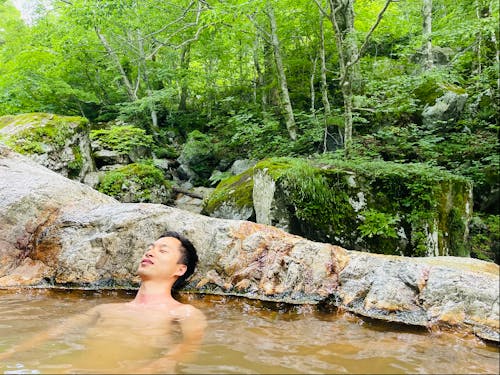 熊石地域にある野湯「熊の湯」他にも3つの温泉施設が地域内にあります。