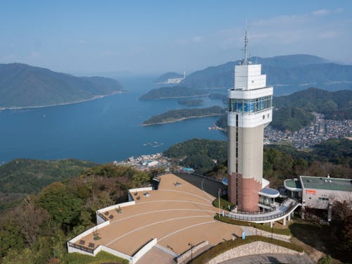 近畿百景の五老スカイタワーからは雄大な舞鶴湾が