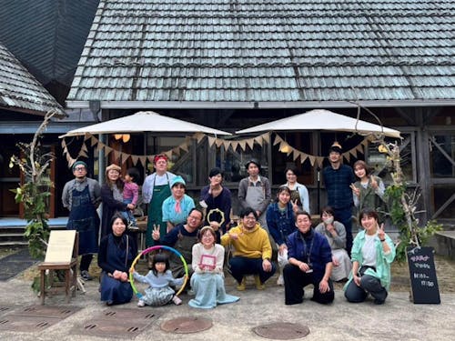 小国町のESD拠点として企画・実施した『サスティナマルシェ』