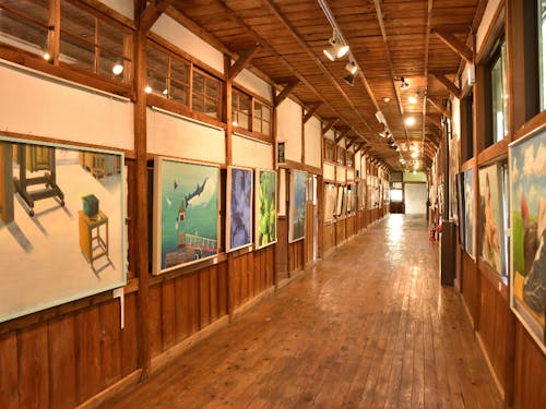 廃校を活用した西会津国際芸術村