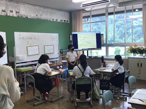 公開授業の様子 一人ひとりが主役です。