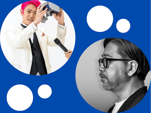 対談する越後さん/宮田さん