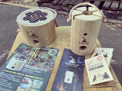 山桜を燻製トーチやグリルに!