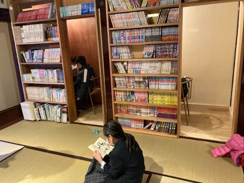 子供たちが学習できるスペースもあります