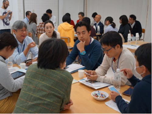 しまコトアカデミー講座中のようす