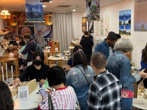 昨年行った海外での展示会の様子です♪