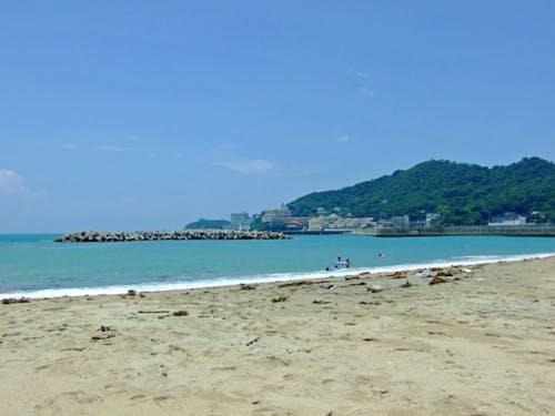海辺の風景①〜和歌山市：片男波海水浴場〜
