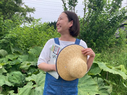 U農姉妹 姉 木村真理子(京花ファーム×デザイナー)