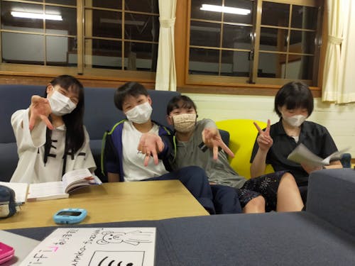 勉強合宿。最後の小テストに向けた追い上げを頑張ります…?