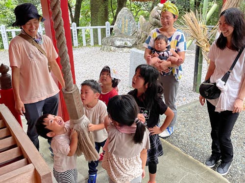 地域の神社にお参り