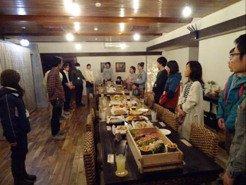 香美市で開催した交流会の様子