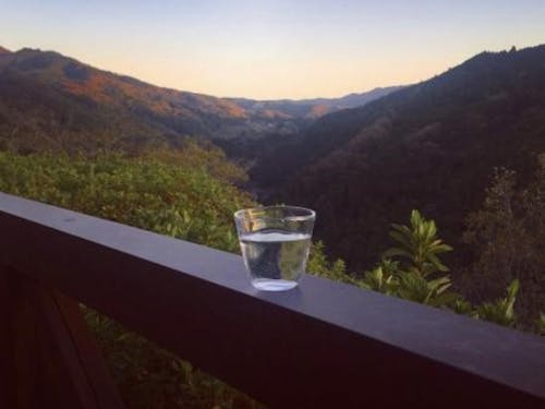 山々に囲まれた横林地域