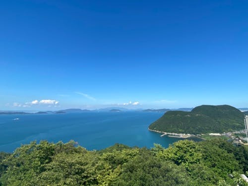 下笠居の風景(瀬戸内海の風景)