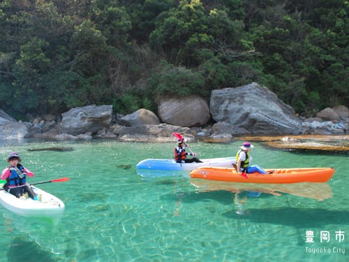 竹野エリア(竹野浜 ジオカヌー)