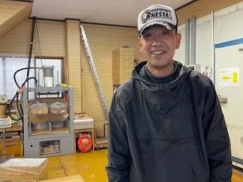 現場の上司になる工場長。 いつも頼りになるまとめ役です。