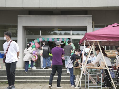 ヒロノットで開催されたクラフトイベントの様子