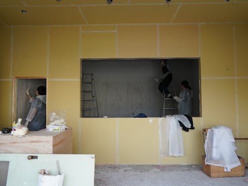 空き店舗改修の様子