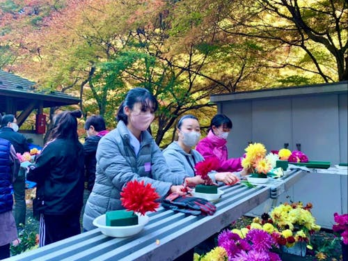 町内外のたくさんの方がボランティアで集まってくれます