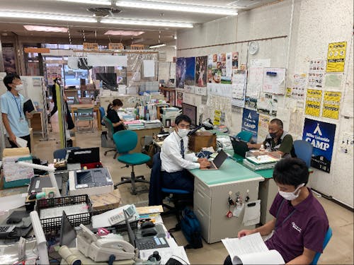 初代地域活性化企業人勤務風景