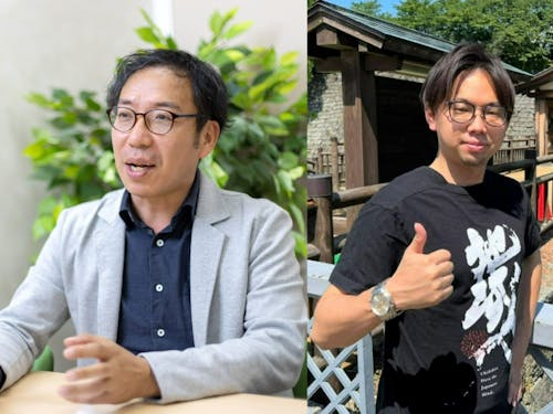 学長の福島と、事務局の嶋田です!全力でサポートします😊