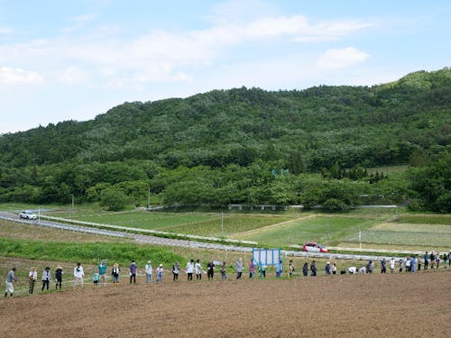 第１回：大波地区で地域の皆さんと種まき！