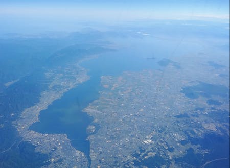 琵琶湖（写真提供　公社：びわ湖ビジターズビューロー）