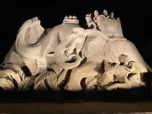 砂像展の写真です!珍しい砂祭り!!