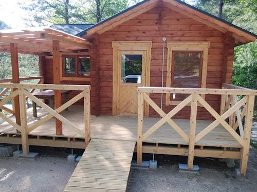 十種ヶ峰キャンプ場のケビン