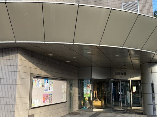 デスク設置予定の坂町役場