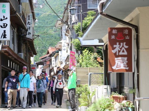 ノスタルジックな温泉街「俵山温泉」