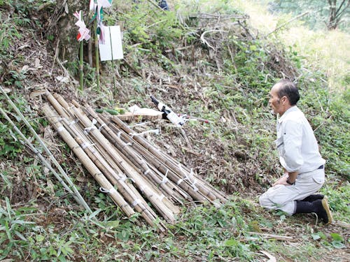 椎葉村の伝統文化は、山の神様を大事にします