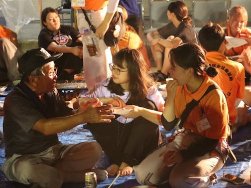 一緒に作業をする仲間だからこそ、交流会も熱く語り合えます!