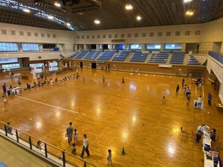 スポーツ大会の会場としても使われる石垣市総合体育館