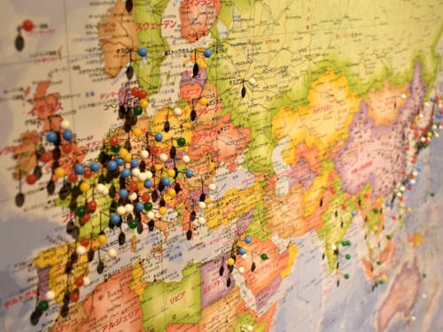 色々な国からのゲスト