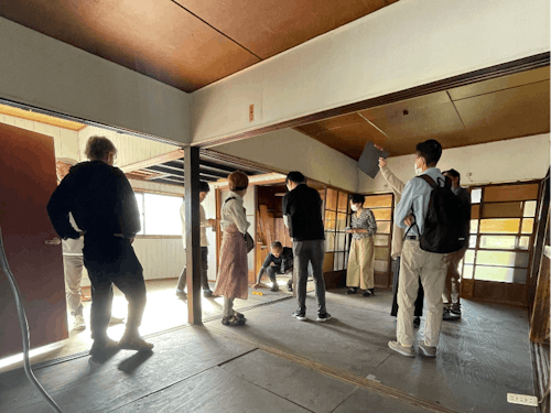 第1弾の見学会の様子