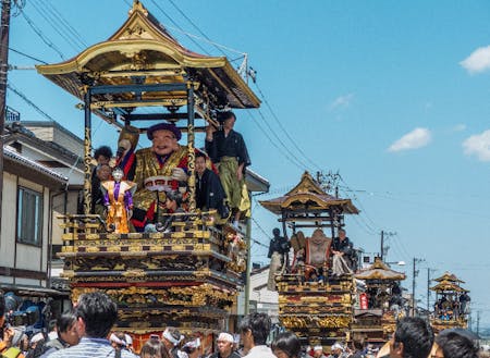 平成26年にユネスコ無形文化遺産に登録された【城端曳山祭】